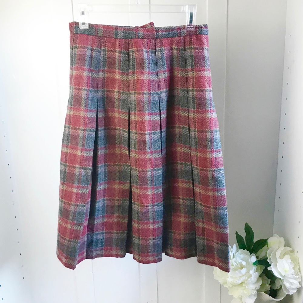 Vintage 1970’s Plaid Skirt
